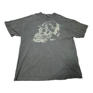 Metal Mulisha Men's Short Sleeve T Shirt Size 2XL Black Vintage